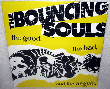 THE BOUNCING SOULS "The Good The Bad And The Argyle" LP Color